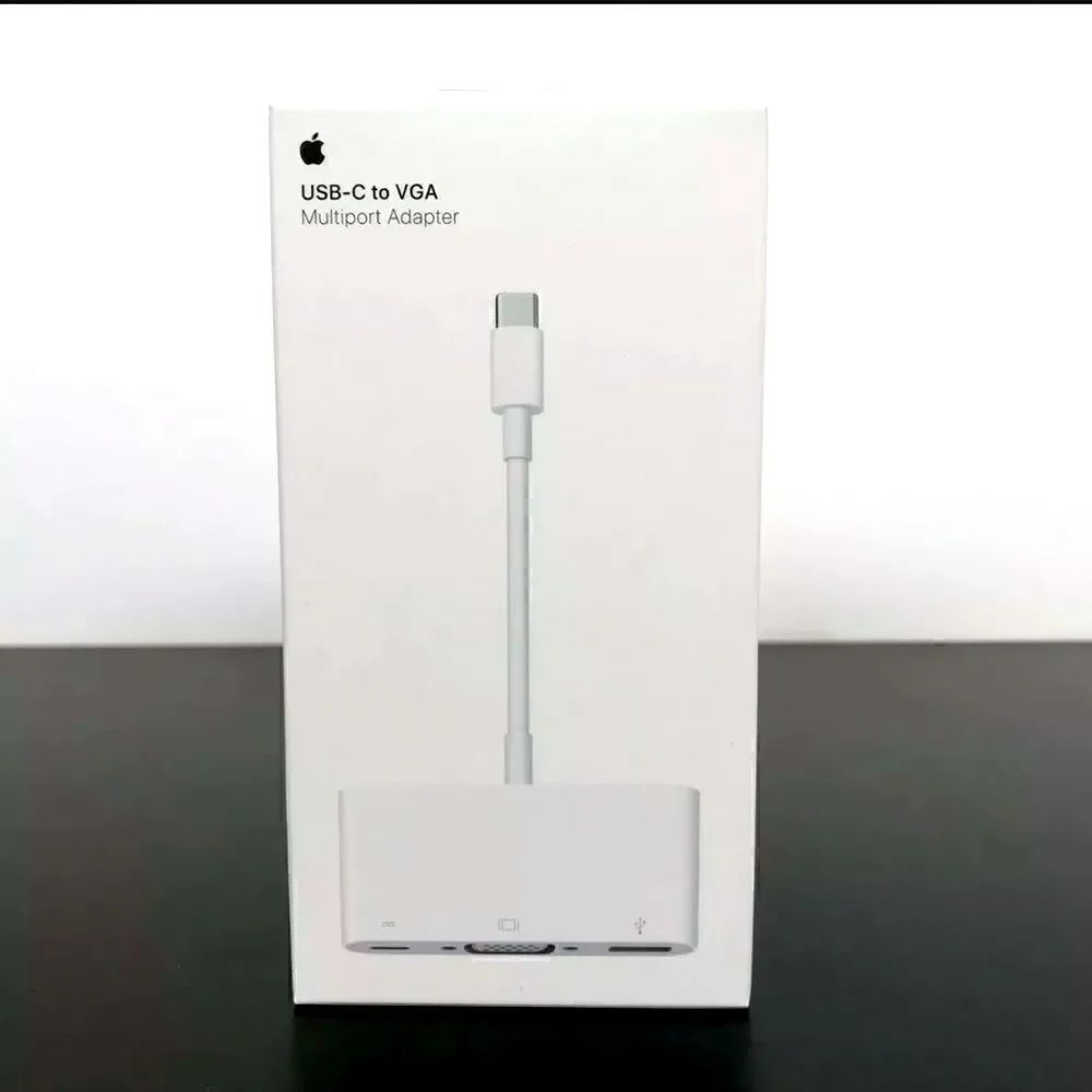 Apple USB-C VGA Multiport Adapter in White - AUTHENTIC + SEALED!